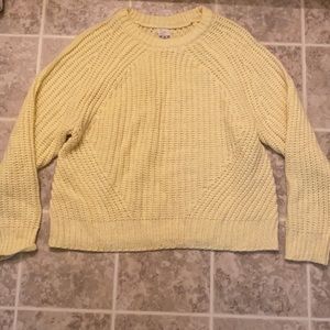 Target Yellow Sweater. XL